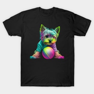 Neon Yorkie T-Shirt